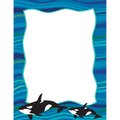 Barker Creek Sea & Sky Whales Computer Paper, 50 sheets/Package 761